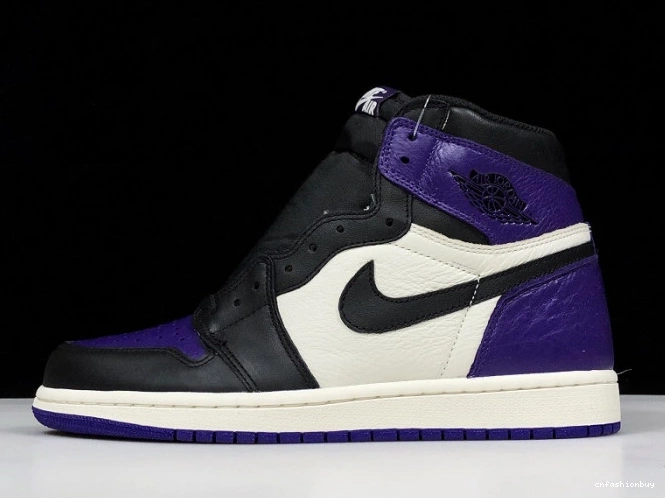 555088-501 Jordan 1 Purple Court Air 0807